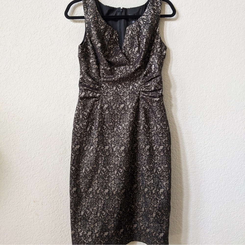Adrianna Papell Lace Cocktail Dress